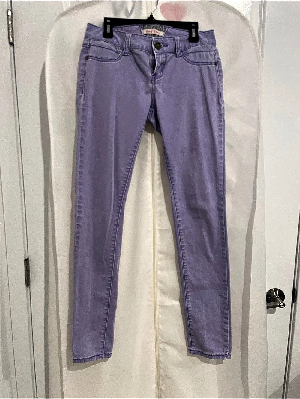 Women's Purple Skinny Jeans